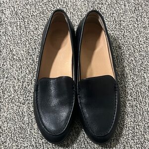 Dansko Black Leather Flats for Women